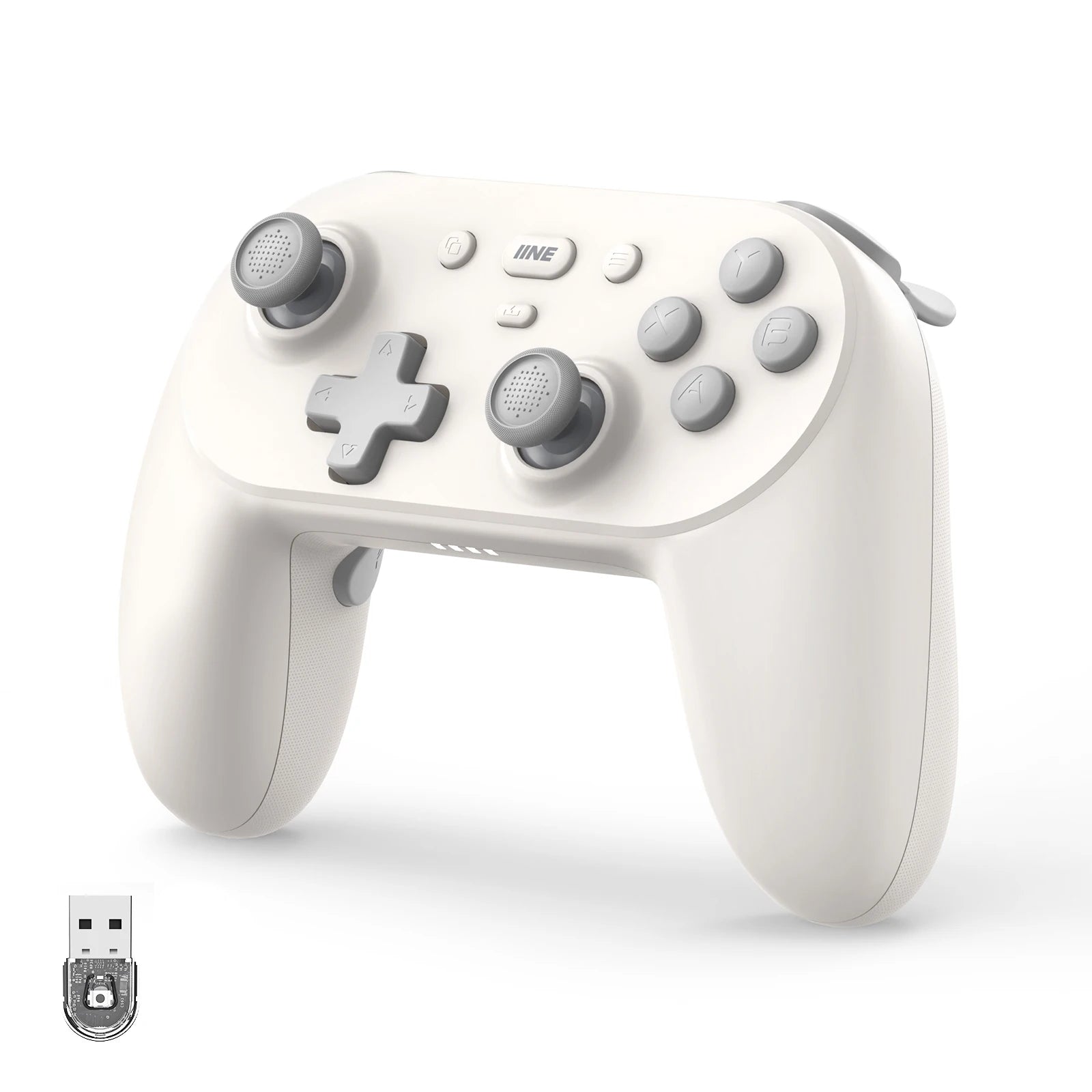 IINE PC/iOS/Android/Phone/Switch Wireless Controller , Hall Effect Triggers & Hall Effect Joysticks & 1000Hz Polling Rate
