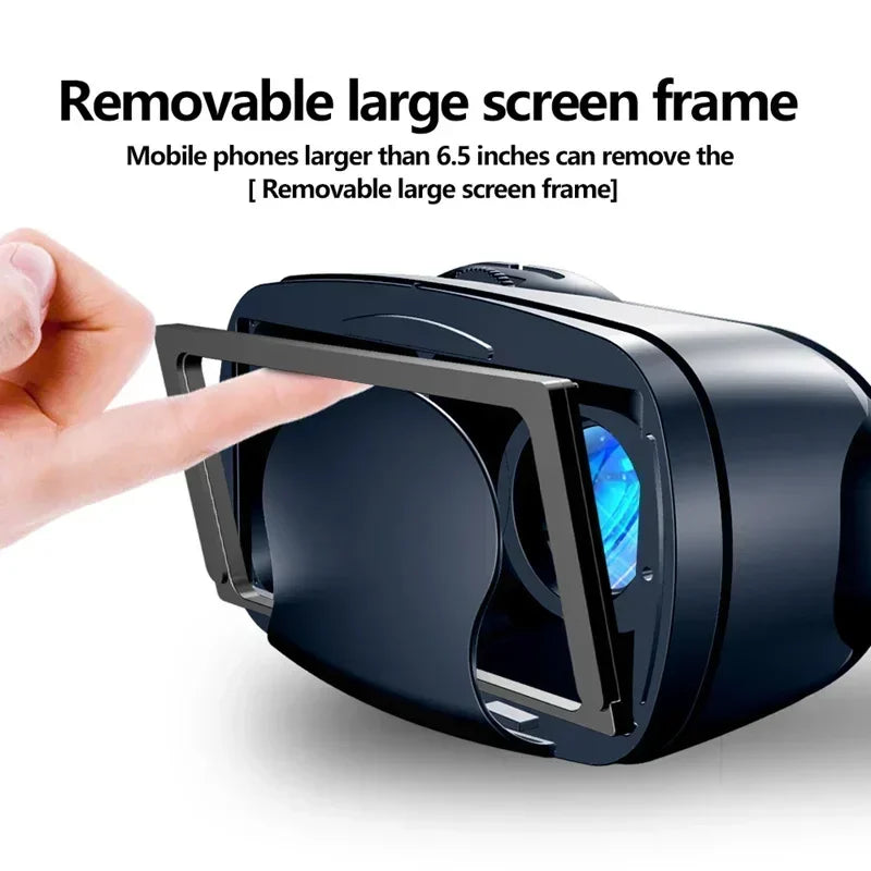 VRG Pro VR Glasses Virtual Reality Headset Devices Viar 3D Goggles AR Glasses Smart Lenses For  5-7'Smartphone Cell Phone