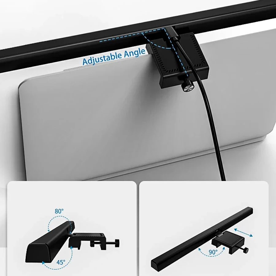 LED Desktop Monitor Light Bar RGB Computer Atmosphere Desk Lamp Learning Office Reading Eye Protection Screen Hanging Lighting