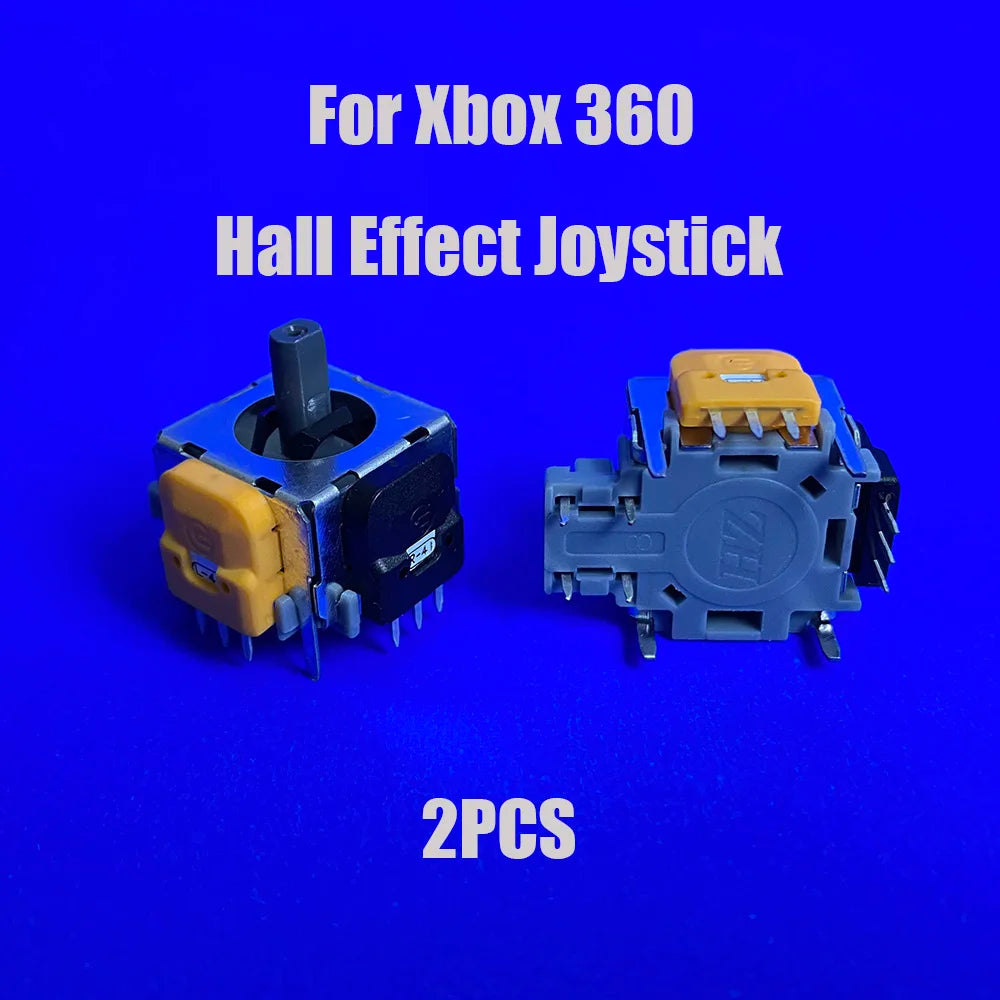 2Pcs Hall Electromagnetic Joysticks High Precision For XBOX 360 Controller Hall Effect Joystick