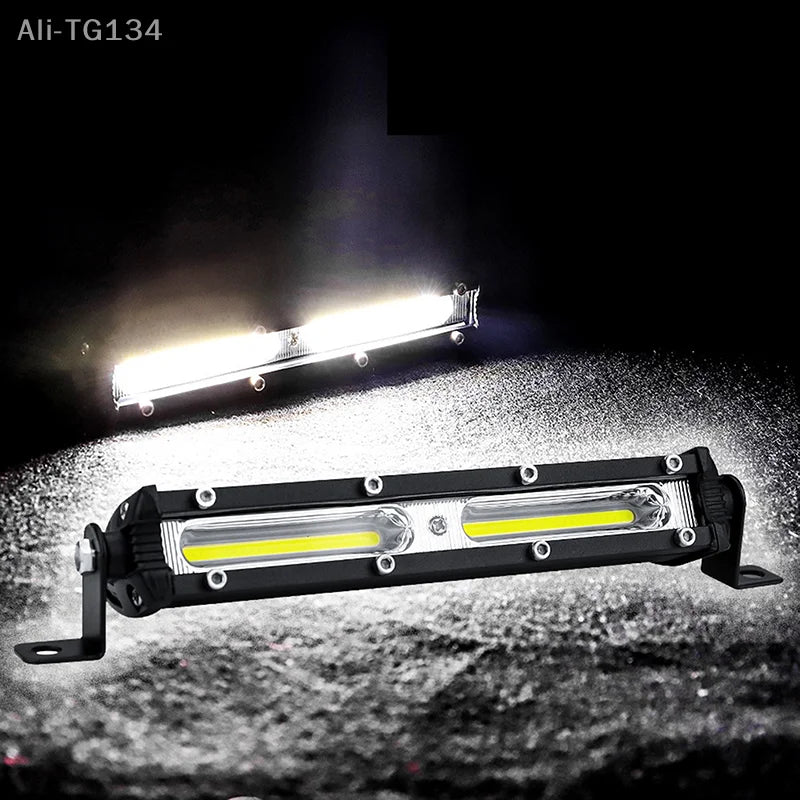 LED Strip Light for Car, Work Light, Spotlight, Bar, Auto Truck, Lorry Trailer, Spot Fog Lamp, 12V, 24V, 6500K, 1Pc