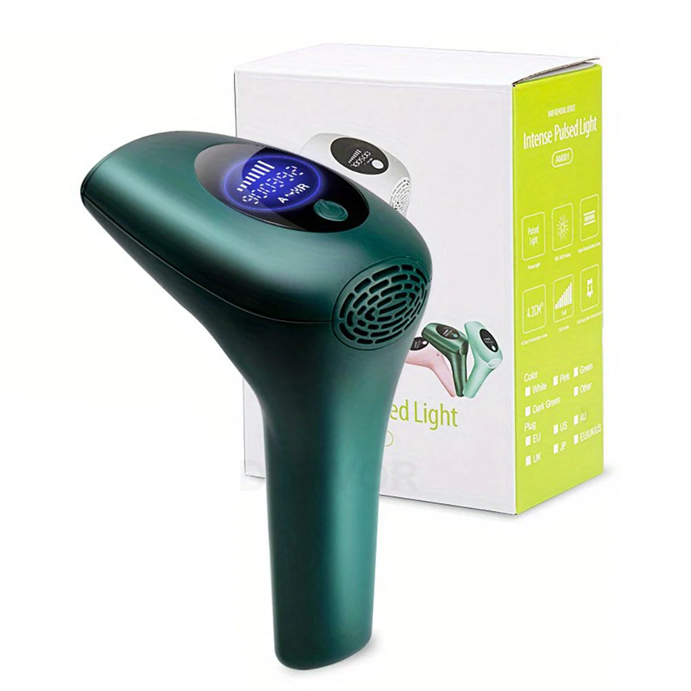 900000 Flashes Laser Epilator Instrume Permanent IPL Hair Removal Home Use Devices Ice Cool Painless Intense Pulsed Light