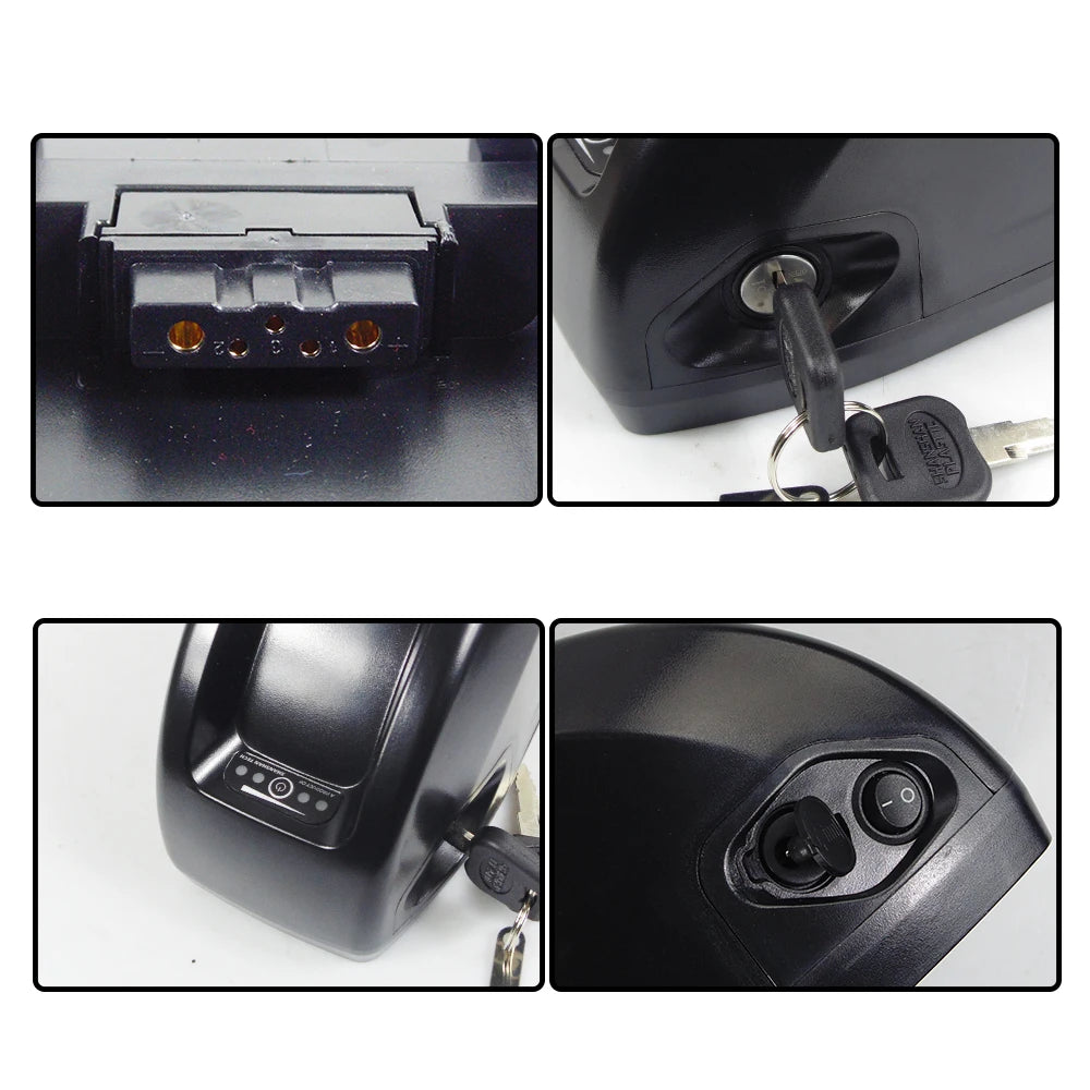 52V 20Ah Electric Fat Tire Bike Battery Ariel Rider Grizzly Kepler X-Class Step-Thru Long Range E-Bike Bicycle Lithium Battery