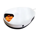 Automatic Pet Feeder with Cooling, Wet Food Dispenser, 5 Meal Timer, Semiconductor Refrigeration, Keeps Food Fresh for 12H