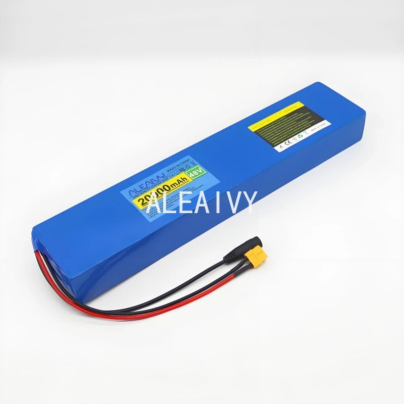 48V 20Ah 13S3P Is Suitable For 500W-1000W Electric Scooter With Built-in Battery And T-XT60 Plug 18650 Battery Pack