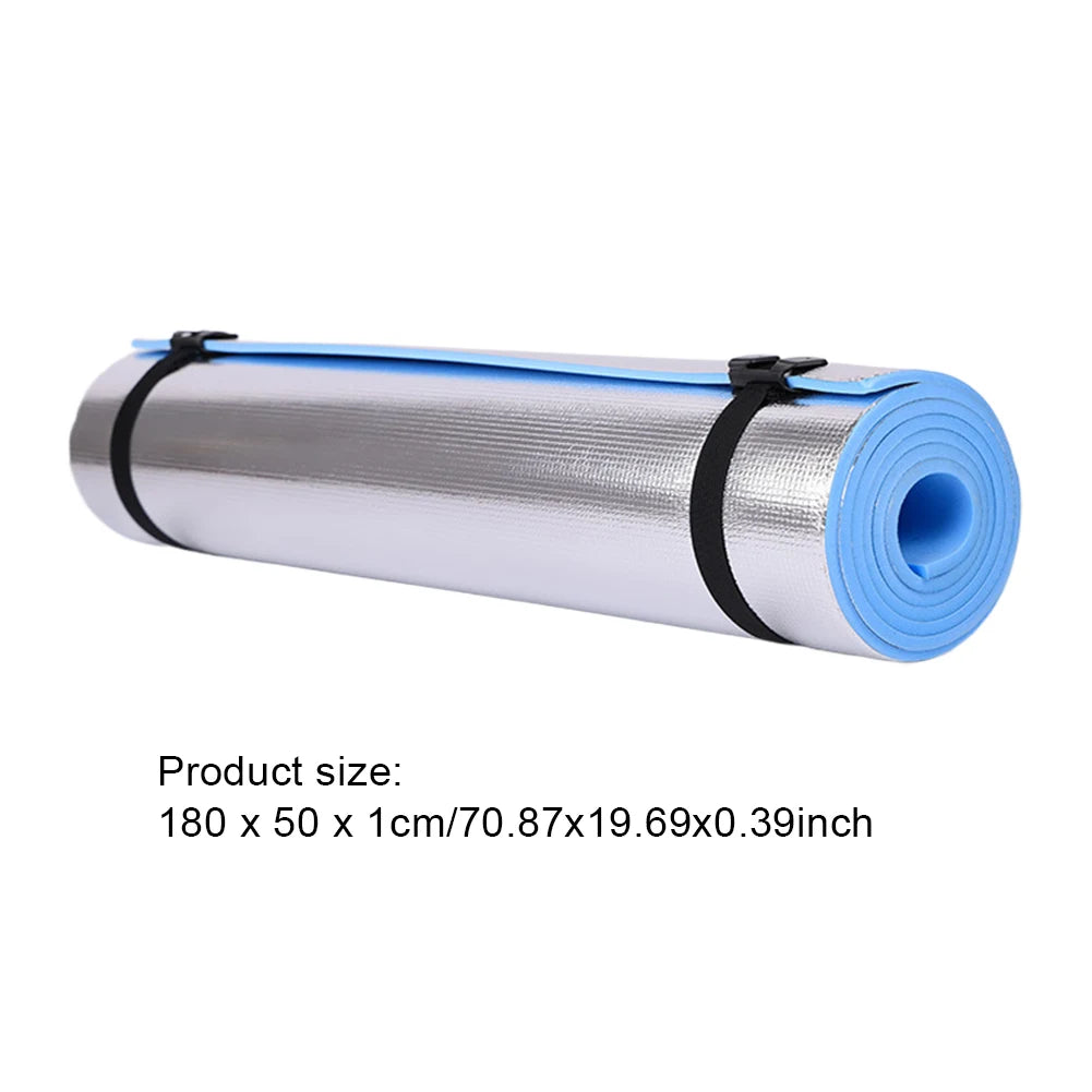 10mm Yoga Mat Anti-skid Sports Exercise Mat Moistureproof Thickened Camping Picnic Mat EVA Foam Sleeping Pad for Yoga & Pilates