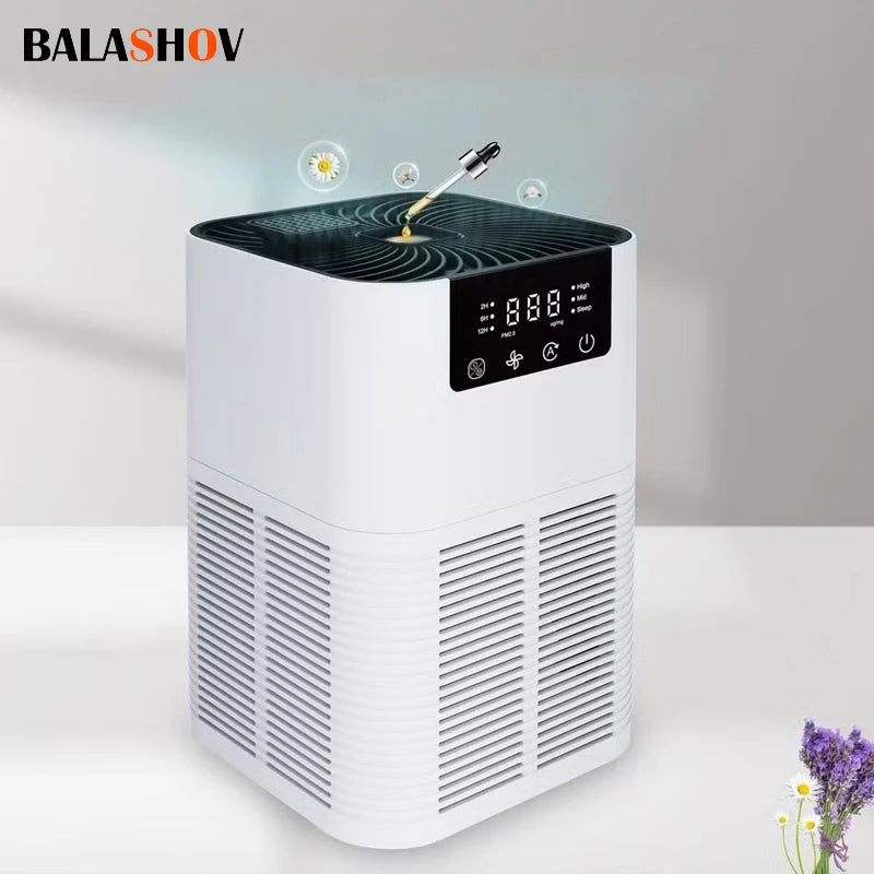 Air Cleaner for Home Household with HEPA Filter Portable Small Air Purifier 110v 220v