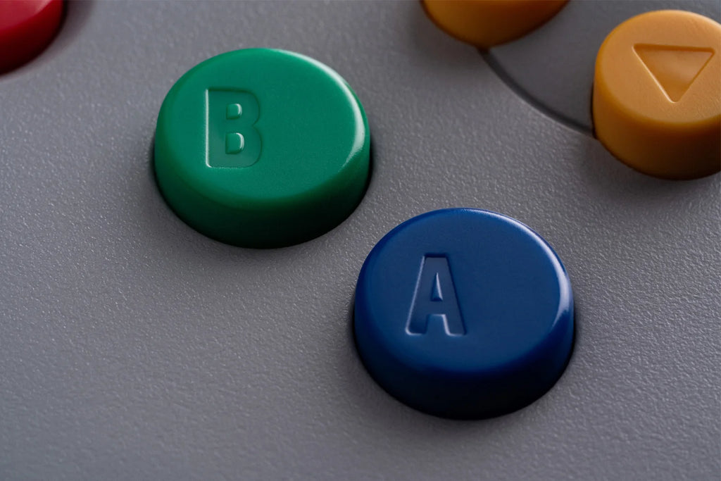 8BitDo N64 Bluetooth Controller with Hall Effect Joysticks for Analogue 3D, Switch, Switch 2, Windows, Android Game Accessories
