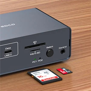 HDMI Displayport USB C Docking Station Dual Monitor for Laptop & Desktop (13-in-1) MST DP1.4 4K@120Hz+HDMI2.0 4K@60Hz,10Gbp data