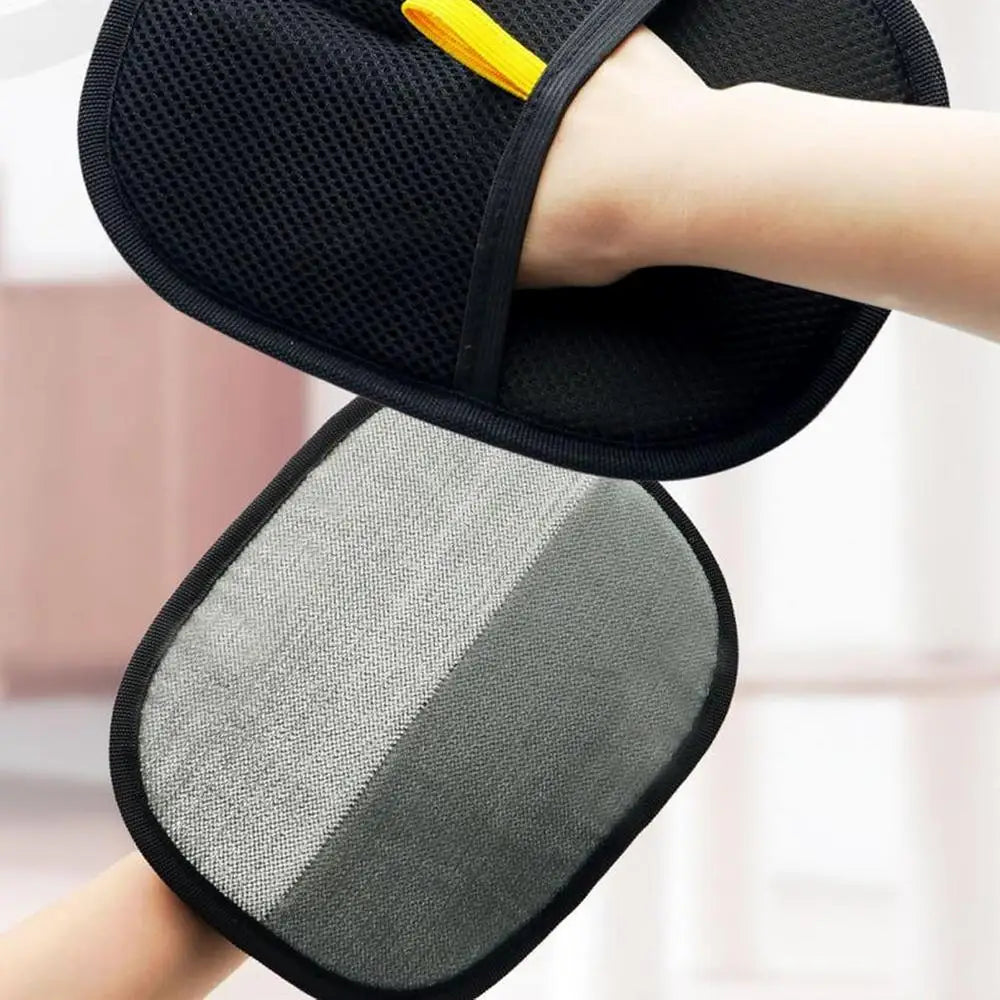 pet grooming gloves dog cat hair removal mitt deshedding brush pet hair remover gloves for sofa carpets car seats cleaning tools
