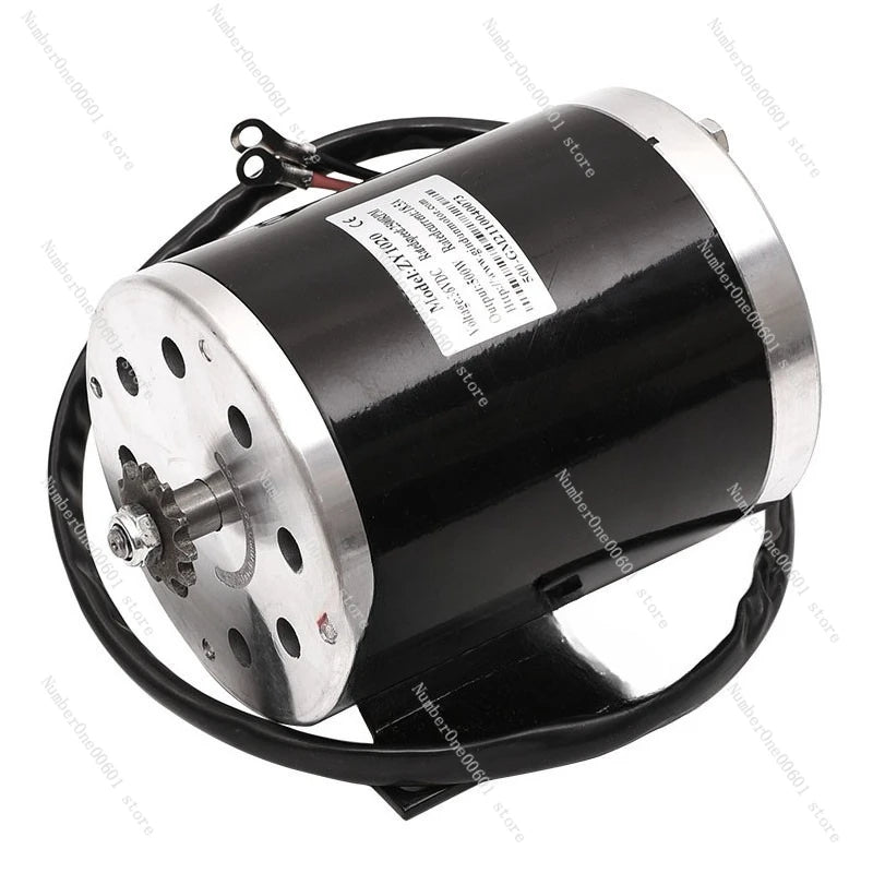 Electric Vehicle 500W/36V High-Speed Brushed DC Motor for Electric Scooter 1020