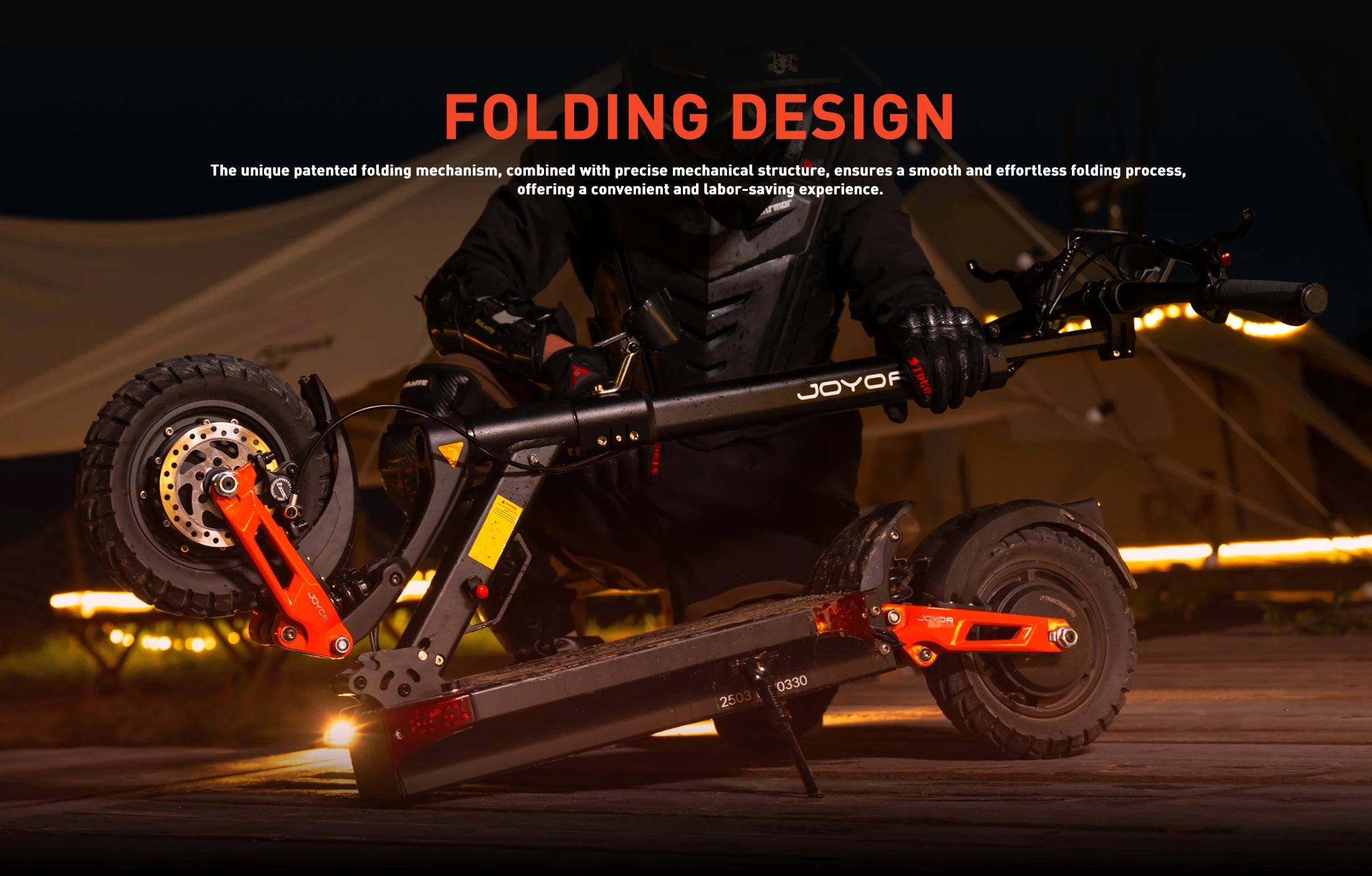 JOYOR T10 Electric Scooter 2000W Dual Motor 60V 18Ah 10" Off-Road E-Scooter 37mph Foldable Adult Scooter US Warehouse 2-3 Days