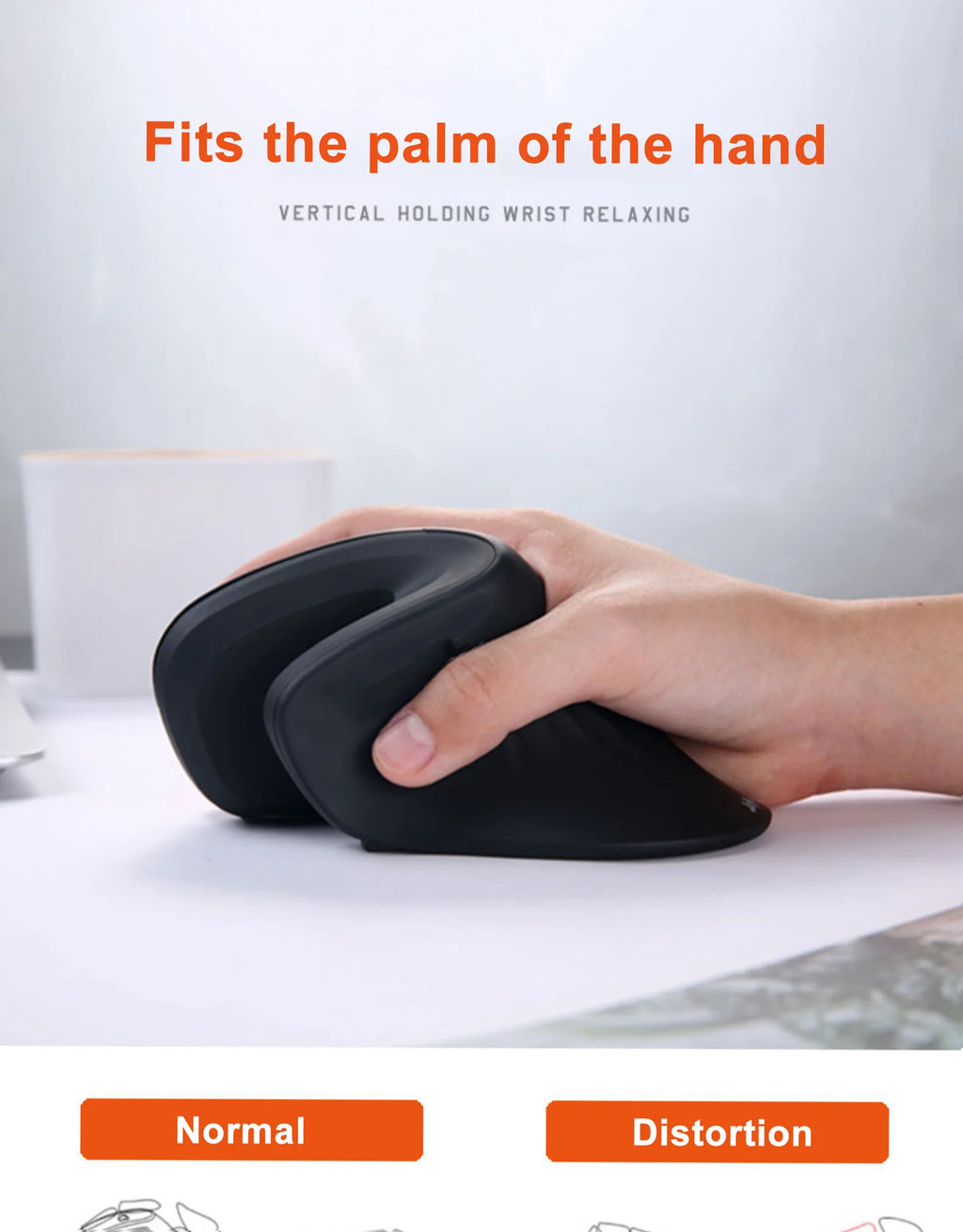 Wireless Vertical Mouse Wired USB Computer Gaming Mice Optical 2.4G Silent Gamer Ergonomic Mause For Laptop PC Windows Tablet