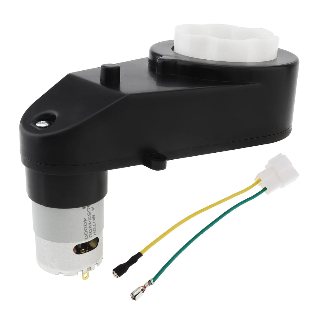 RS555 DC Motor Gearbox 24V Kids Toy Car Wheels Electric Motor High Speed Brushed Motor for Remote Control Toy Car