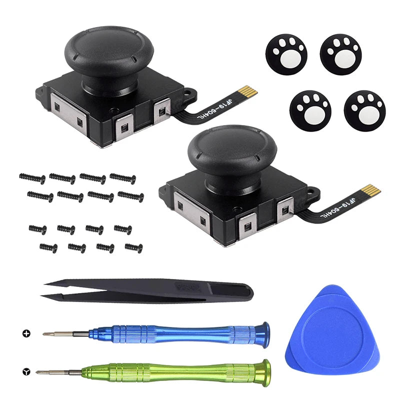 1PCS Hall Effect Joystick For Switch/Lite/OLED Joycon Analog Thumb Stick No Drifting Hall Electromagnetic Stick
