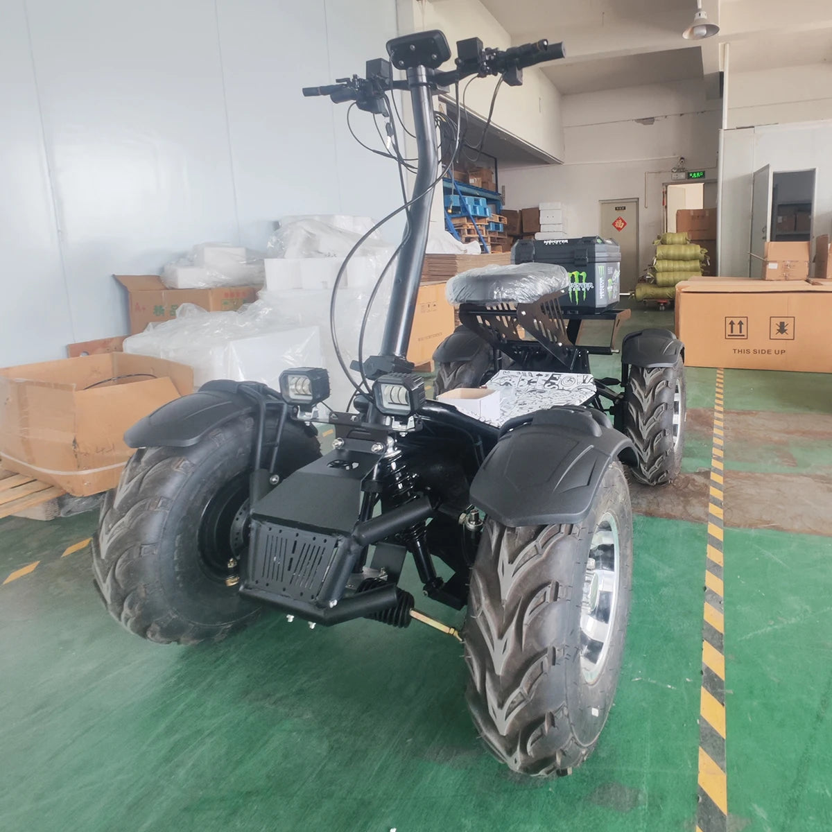 Travel Electric Scooter 60v 60ah 21 inch 10000W 4 Wheel Folding Adult All Terrain Vehicle Quad Wheel Scooter 4x4 All Terrain