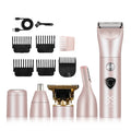 5-in-1 electric hair removal device, USB rechargeable, LED digital display