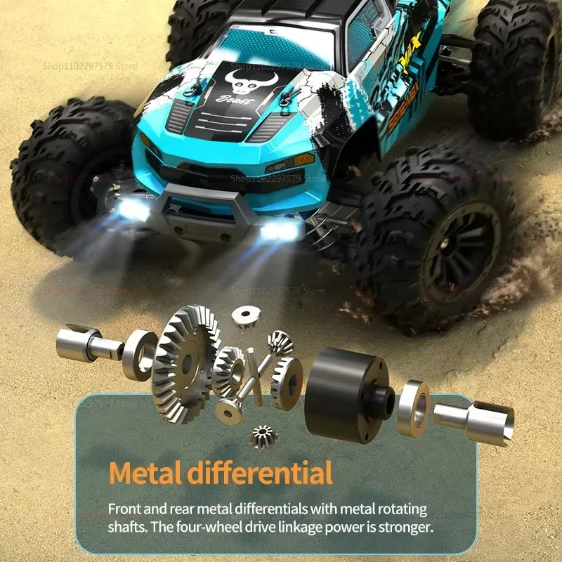 New PRO/MAX 1∶16 RC Car 80KM/H 4WD Brushless Off-Road Racing Toys High Speed Remote Control Vehicle For Kids Adults Outdoor Gift