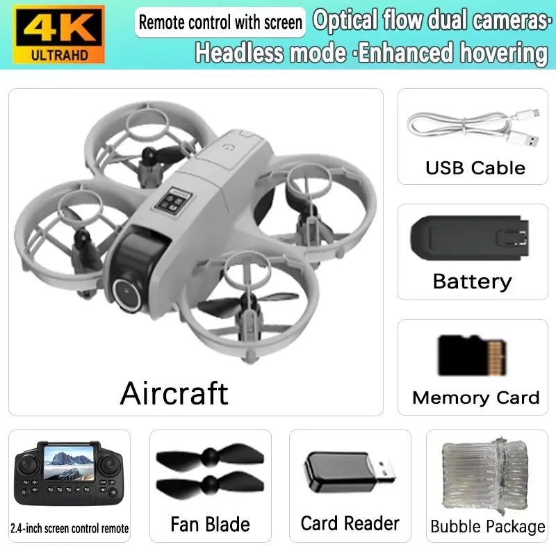 2026New Dual Camera Drone YP6 Aerial Photography Aircraft 5GWIFI Brushless Motor Remote Control Optical Flow Hover Aircraft Gift