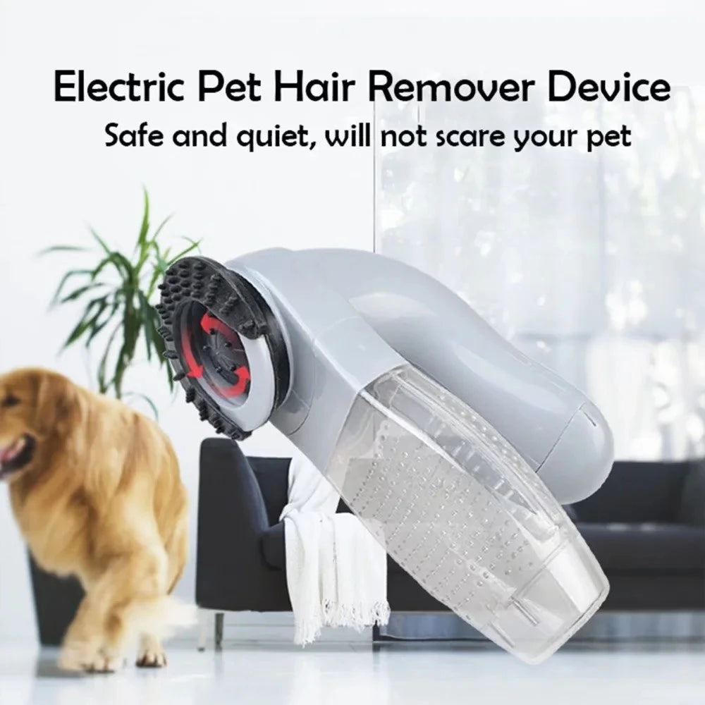 New Pet Cat Dog Hair Fur Remover Grooming Brush Trimmer Comb Electric Vacuum Cleaner Hair Sucker Dog Accessories Beauty Tools