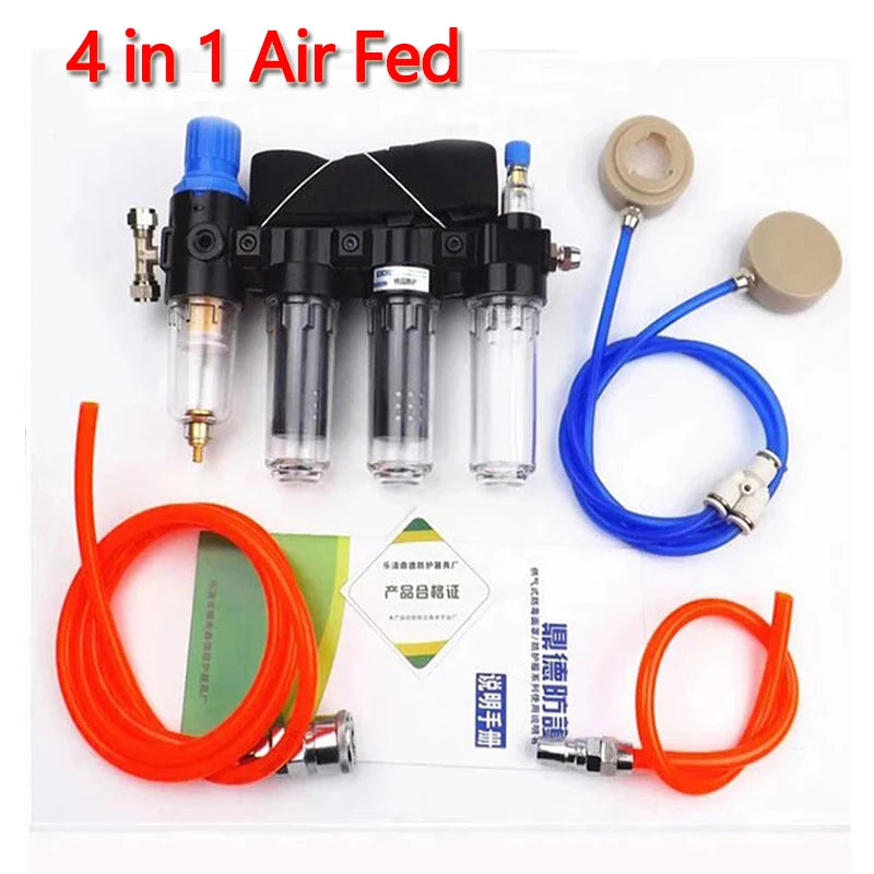 High quality Functional Air-Supply Industrial Respirator System 6800 Air-Supply Full-Face Mask protection work Gas MaskFull mask