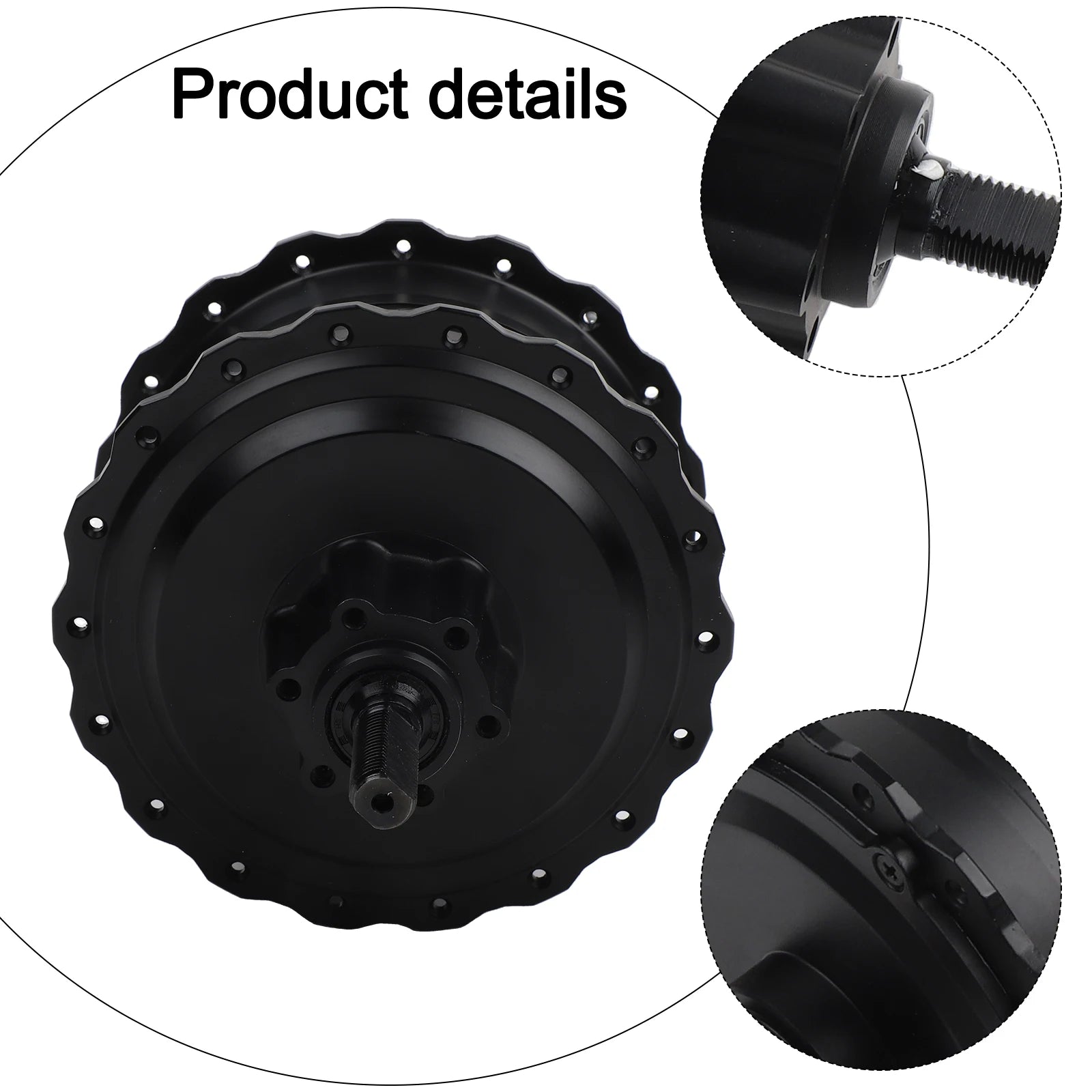 Motor For Electric Bike HUB Motor Fat Bike Hub Motor 48V 750W 9pin Waterproof Metal For Copper 535 R/min Electric Bicycle Engine