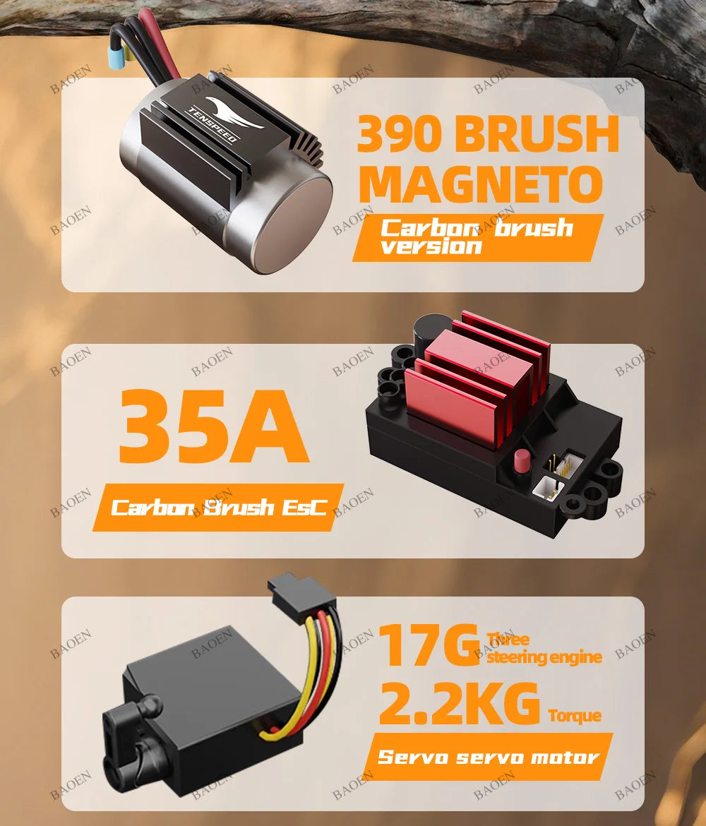 4WD Remote Control Car Off Road 4x4 RC High Speed Buggy Truck Super Brushless 50 or 85KM/H Fast Drift Racing Toy Kids Adults