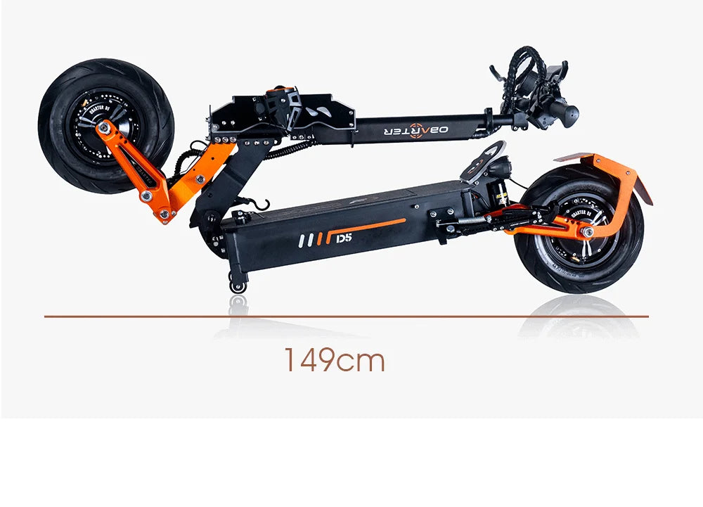 D5 scooter with Removable Battery Fast Speed 70kmh Obarter Electric Scooter Long Range 12 inch Tire 48V 5000W Scooter