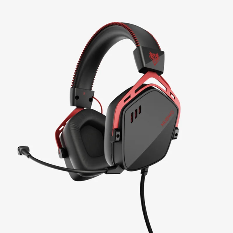 NUBWO HG03 USB-A Gaming Headset with 7.1 Surround and FPS Sound Wired Headphones with Noise Canceling Mic Comfortable Design