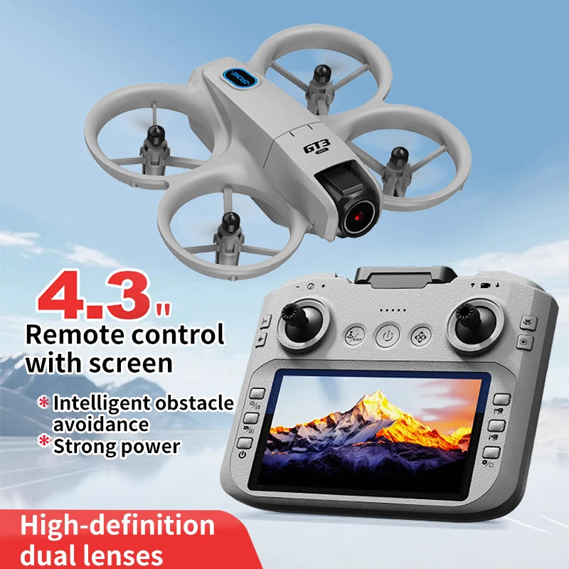 GT3 Max Drone 8K HD Aerial Photography Large Screen Optical Flow Positioning Brushless Intelligent Obstacle Avoidance New