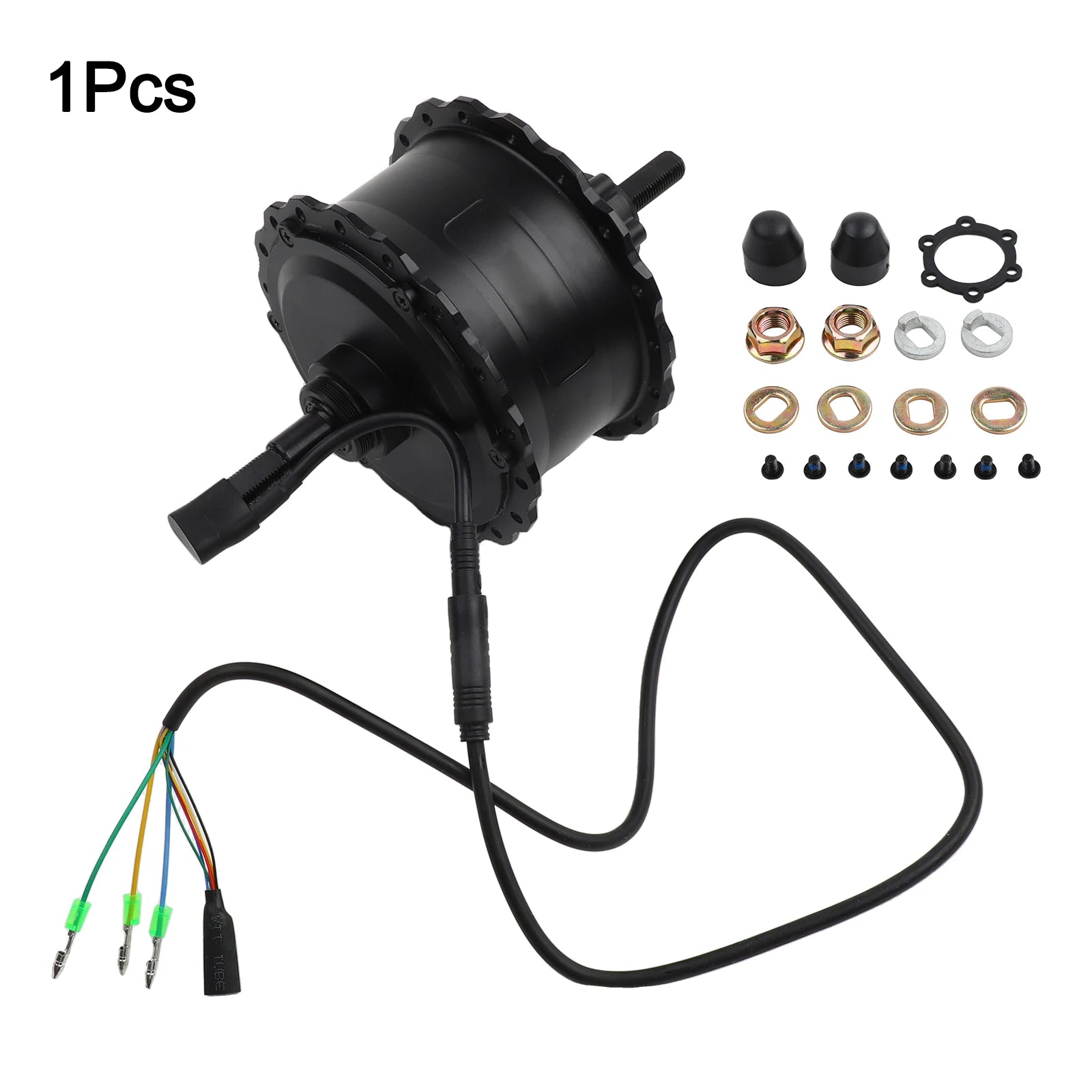 Electric Bike Motor 175/195mm 20/24/26inch 48V 750W 9 Pin Brushless Hub Motor  Fat Bike Wheel Motor Replace Accessories