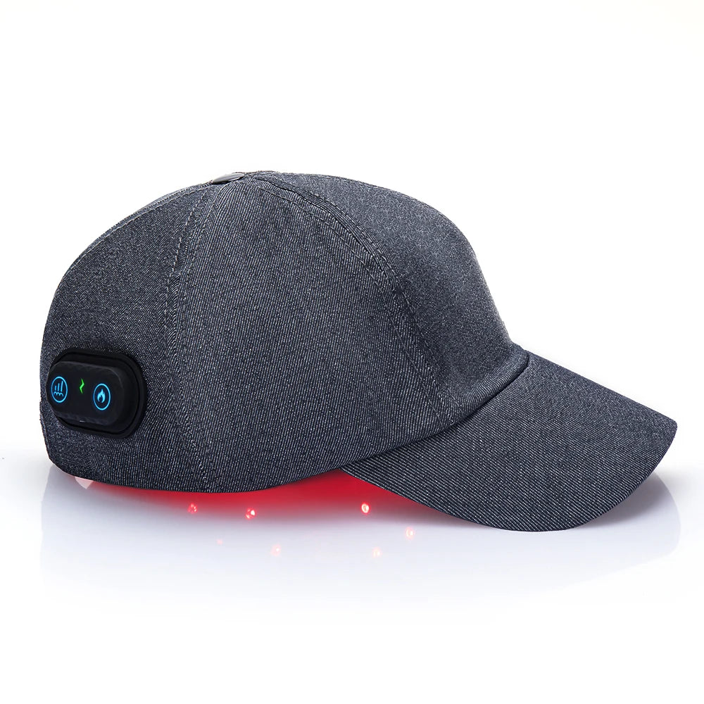 New Infrared LEDs 660nm&850nm Red Light Therapy Hair Growth Cap For Hair Regrowth Anti Hair Loss Relax Scalp Anti-inflammatory