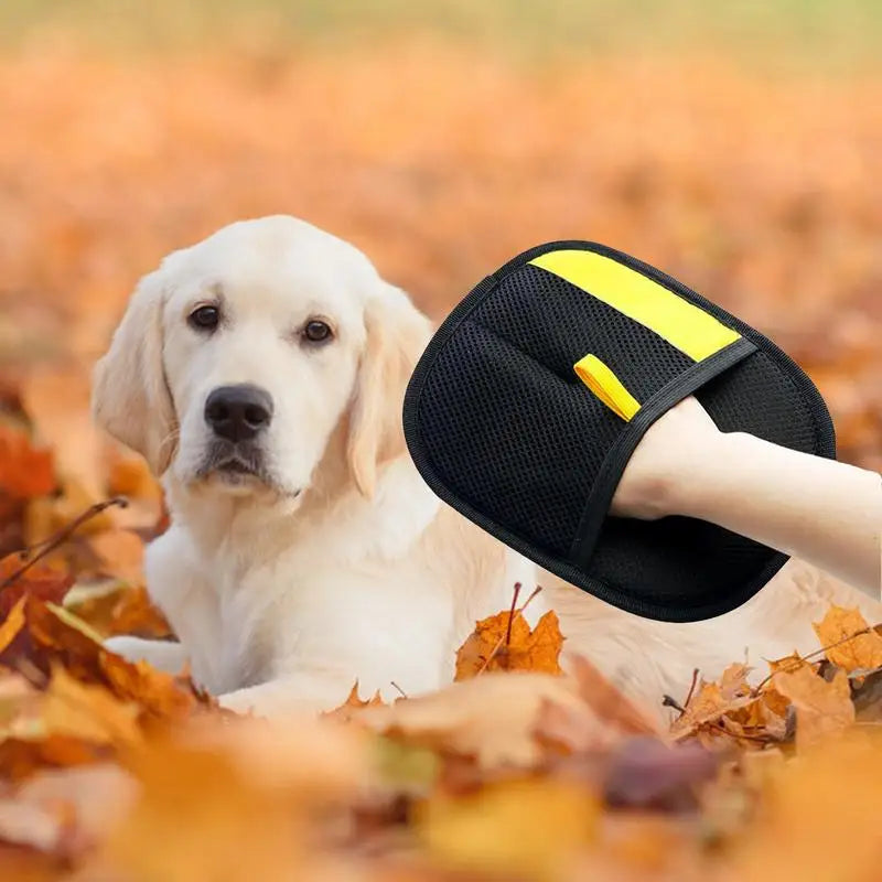 pet grooming gloves dog cat hair removal mitt deshedding brush pet hair remover gloves for sofa carpets car seats cleaning tools