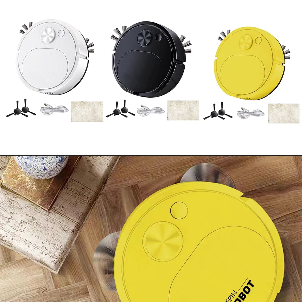 Smart Robotic Vacuum Cleaner with Mop For Ultra Thin Profile Designed for Pet Hair Management Rechargeable Battery for Cleaning