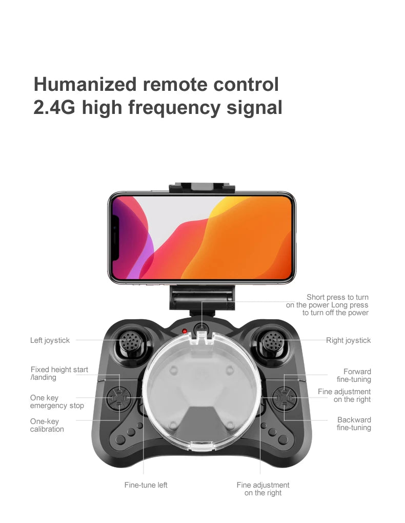 Newest Mini Drone Movie Quality Photography Remote Control Aircraft Aircraft Helicopter Kid Children's Toy Gift