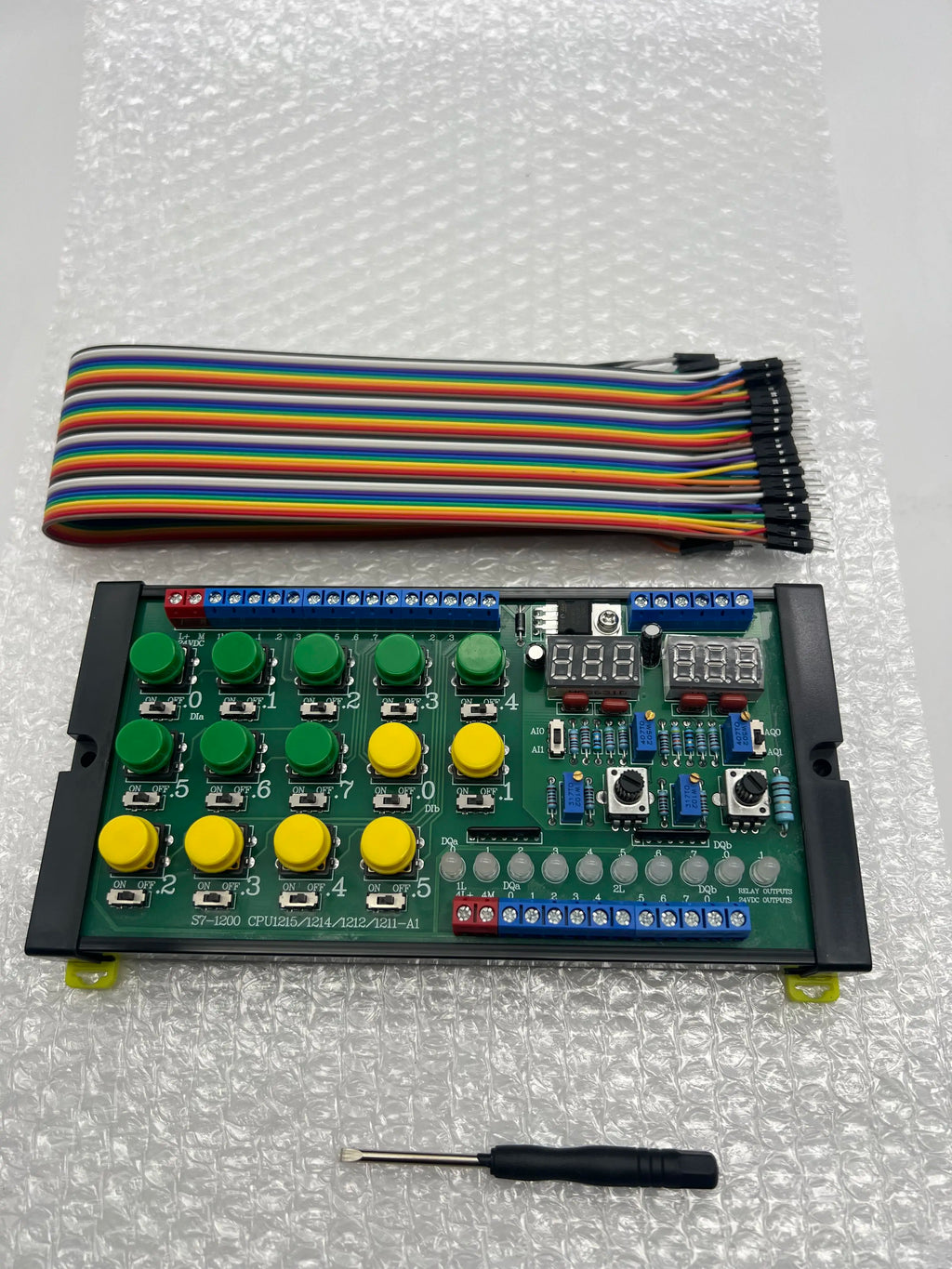 Suitable for S7-1200 PLC/CPU 1211C 1212C 1214C 1215C debugging simulation board