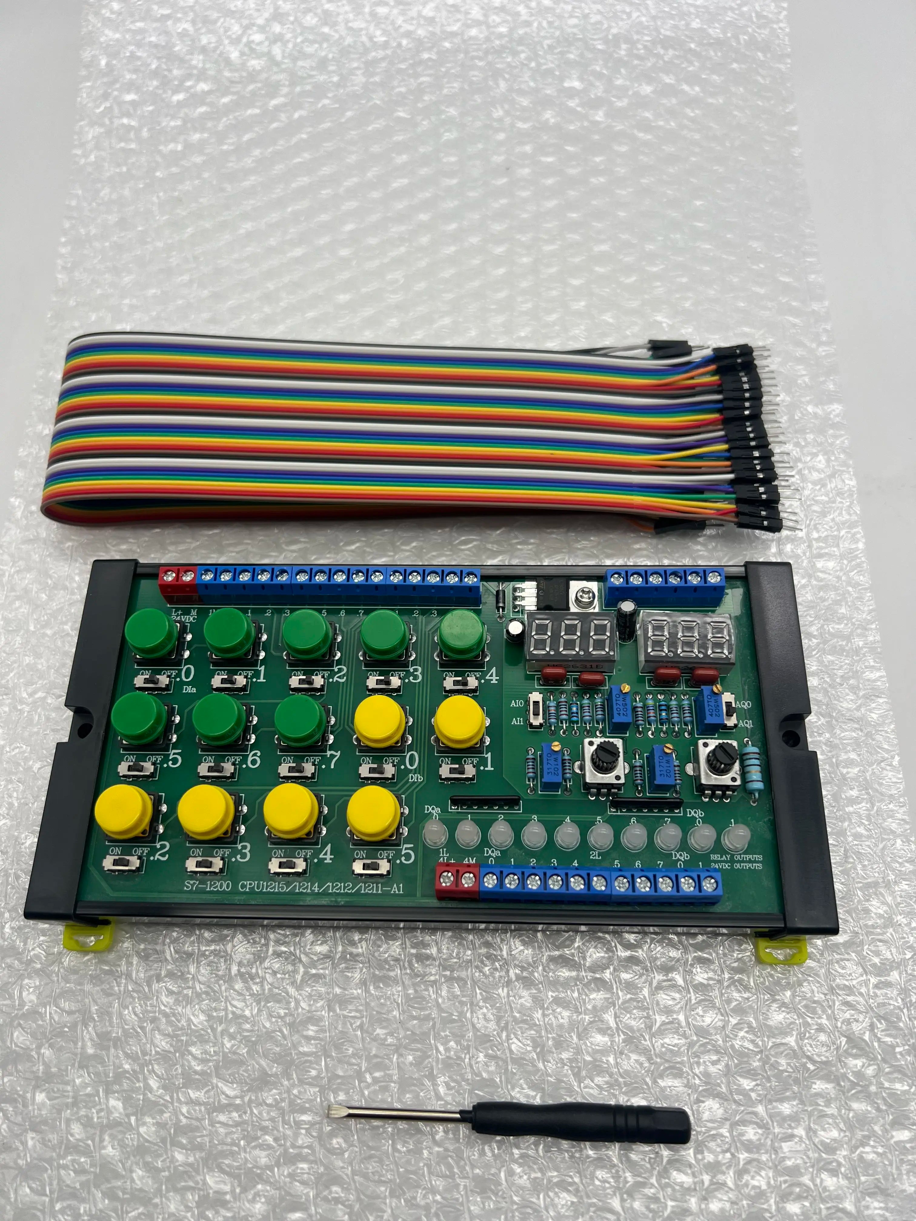 Suitable for S7-1200 PLC/CPU 1211C 1212C 1214C 1215C debugging simulation board