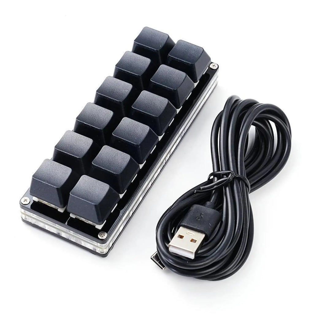 Mini USB Custom Mechanical Keyboard 2/3/4/6/9/12/16/24 Keys Gaming Keyboard Sayo Device Shortcut Programmable Keypad Keys Macro