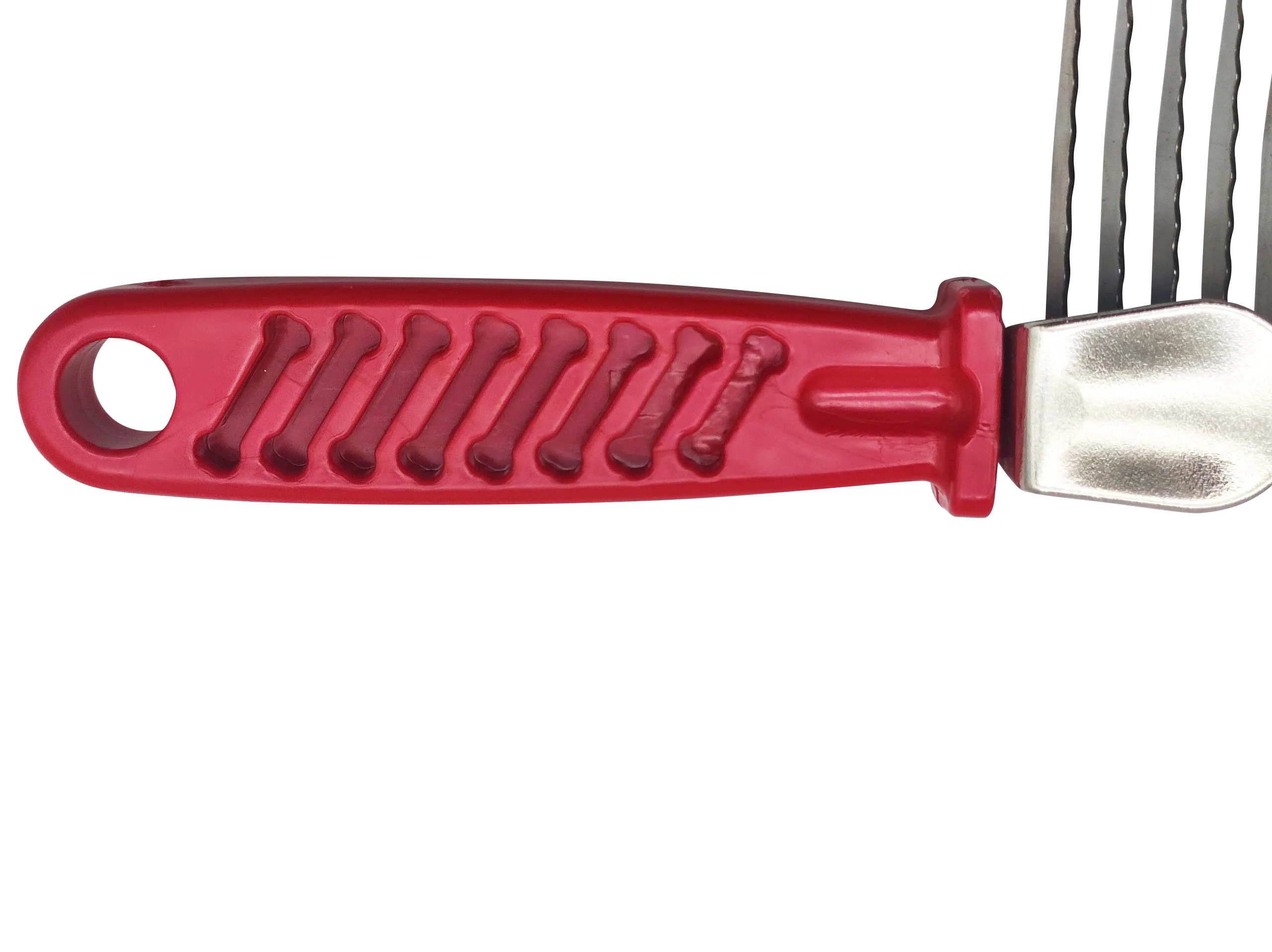Dog Comb Pet Grooming Tools Dog Rake Comb Trimmer Stainless Steel Cat Dog Comb for Dematting Removing Dead Matted & Knotted Hair
