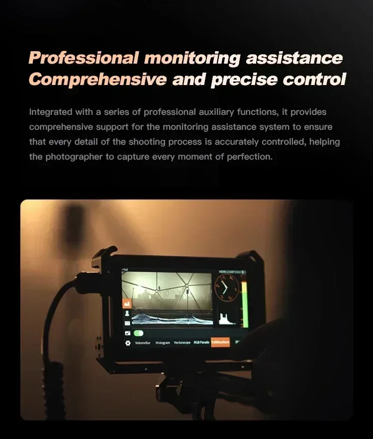 Viltrox DC-X2/DC-X3 Portable Monitor 6 Inch 2000 Nits 4K Touch Screen Profissional Photographic HD FHD Camera Monitor for Vedio