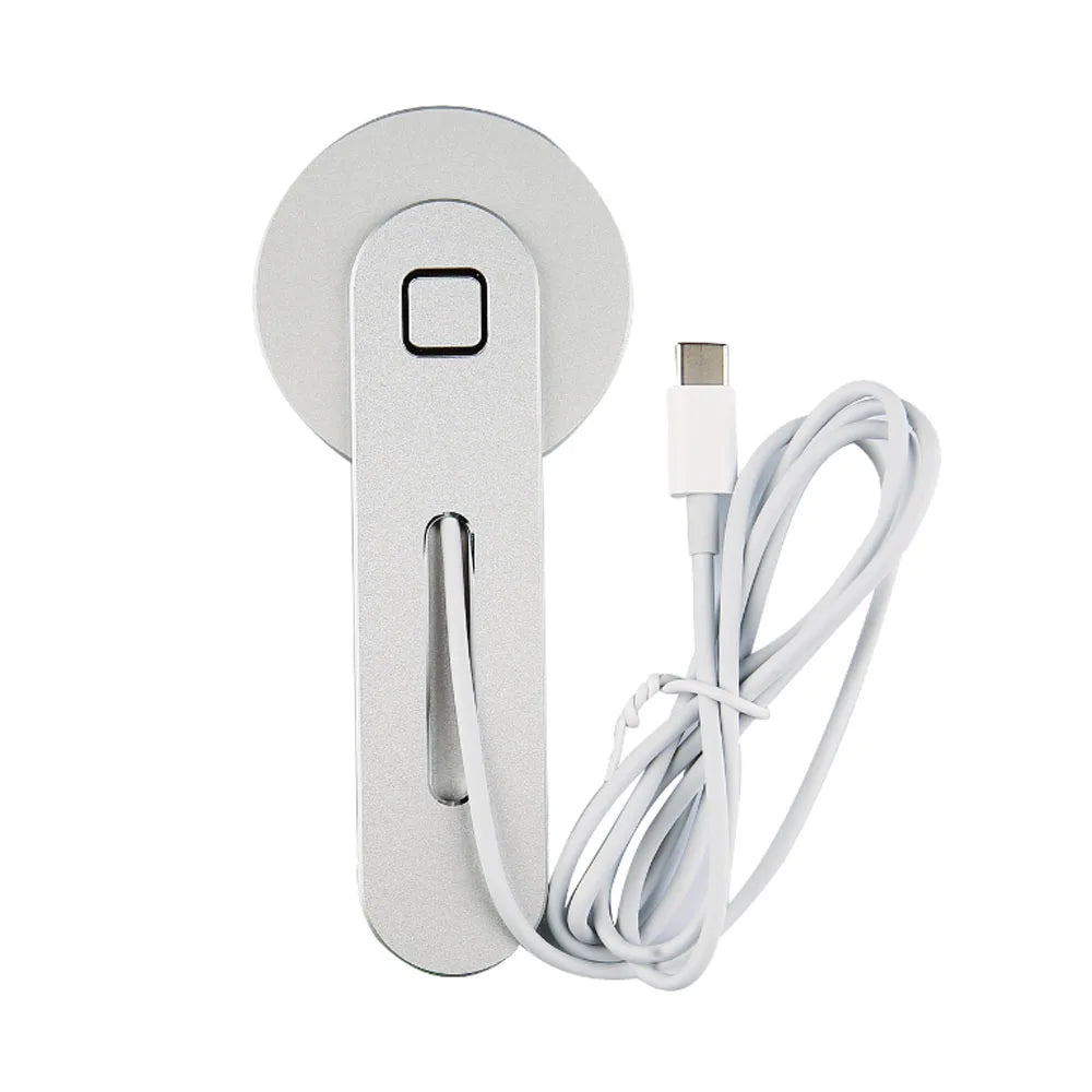 15W Fast Wireless Charger Magnetic Phone Holder for Magsafe IPhone 14 13 12 Metal Expansion Bracket Laptop Screen Side Mount