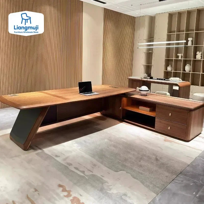 Storage Desktop Office Desk Writing Designer Height Organizer Office Desk Wooden Modern Luxury Mesa De Escritorio Furniture
