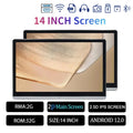 13.3/14" Car Headrest Monitor Display IPS Android 12 2G+32G/4G+64G/8G+128G Touch Screen For Car Rear Seat Player Dual HDMI Music