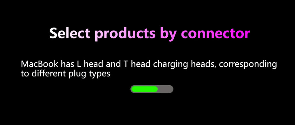 BINGO New 85W Magsafe1-L Magnetic Charging Power Adapter for MacBook Air/Pro Series : A1286 A1297 A1343 A1175 A1222 A1290 etc