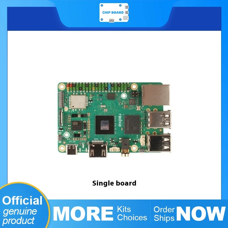 Cubie A7A Edge AI SoC board featuring 2×A76 + 6×A55 @2GHz, BXM-4-64 GPU, 3TOPS NPU and integrated RISC-V microcontroller
