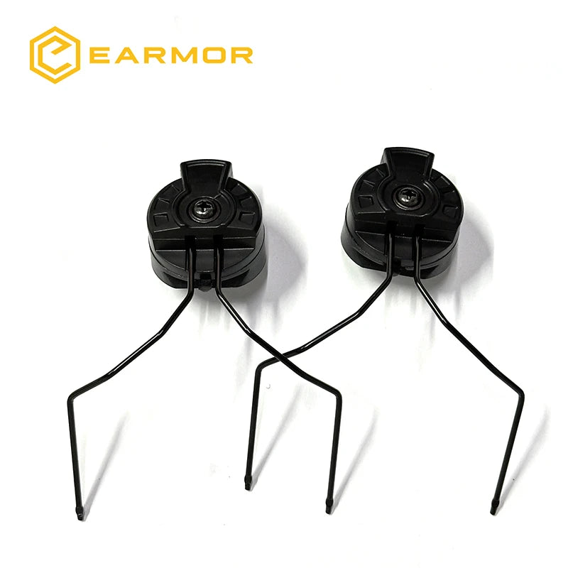 EARMOR Shooting Earmuffs Helmet Rail ARC and EXFIL Helmet Rail Adapter Tactical Headset Adapter for ARC Rail Helmet Accessories