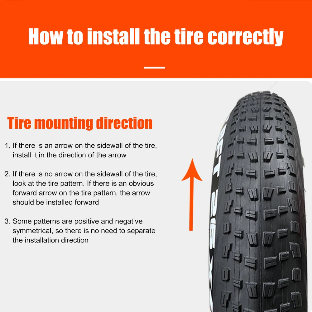 CST 26x4.0 City Fat Snow Bike Tire - Durable, Anti-Skid Rubber for Beach Biking