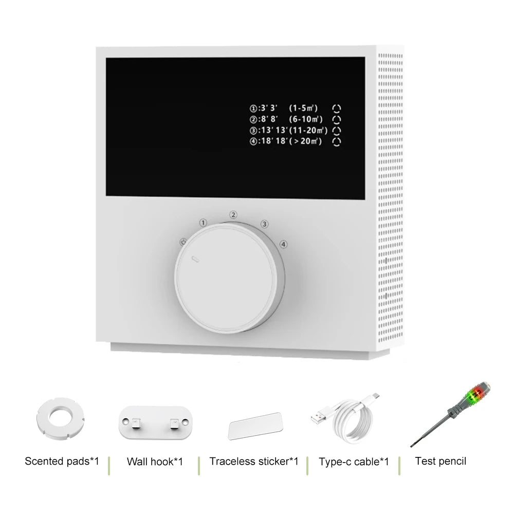 Air Purifier Portable Air Purifier for Home Negative Ion Generator Ionic Air Freshener Ozone Generator for Bedroom Toilet