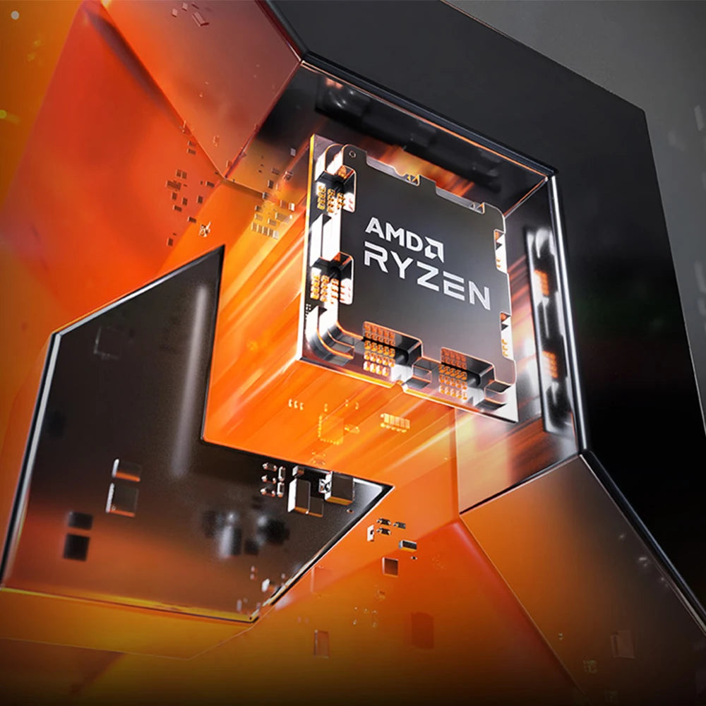 AMD Ryzen 5 7500F R5 7500F CPU Ryzen Processor 6 Core 12 Thread 65W 5nm Socket AM5 Procesador 라이젠 процессор PC Gamer Desktop