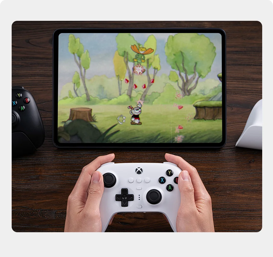 8BitDo Ultimate 3-mode Gaming Controller for Xbox, Hall Effect Joysticks, Compatible Windows, and Android